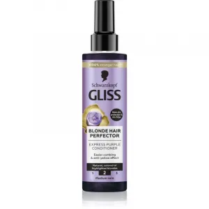 Schwarzkopf Gliss kondicionér - Blonde Hair Perfector Express Purple Conditioner