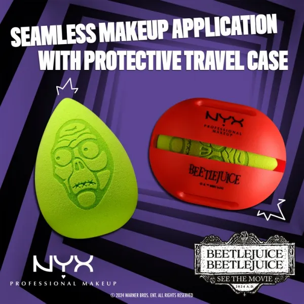 NYX Professional Makeup Beetlejuice Shrinker Makeup Sponge hubka na make-up 1 ks