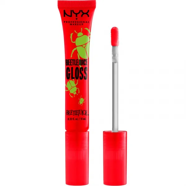 NYX Professional Makeup Beetlejuice Gloss hydratačný lesk na pery 10 ml