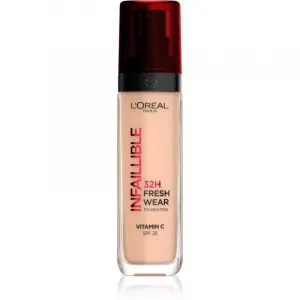 L’Oréal Paris Infaillible 32H Fresh Wear dlhotrvajúci tekutý make-up odtieň 145 Rose Beige 30 ml