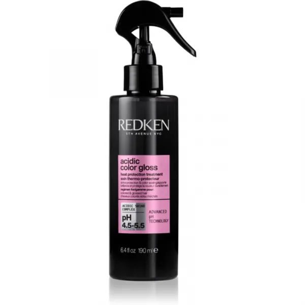 Redken NYC termoochranný sprej na vlasy -  Acidic Color Gloss Heat Protection Leave-In Treatment