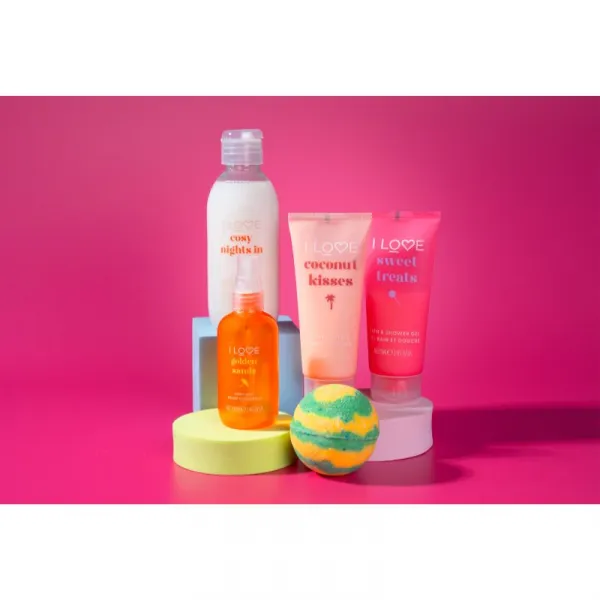 I Love... Cosmetics sada starostlivosti o telo - I Love All of You Pamper Pack