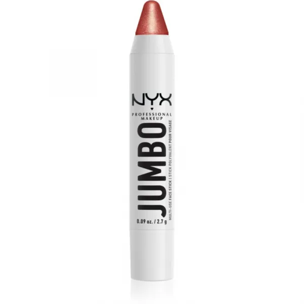 NYX Professional Makeup Jumbo Multi-Use Highlighter Stick krémový rozjasňovač v ceruzke odtieň 03 Lemon Merringue 2,7 g