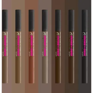 NYX Professional Makeup Zero To Brow Gel gél na obočie s aplikátorom odtieň 05 Ash Brown 2 ml