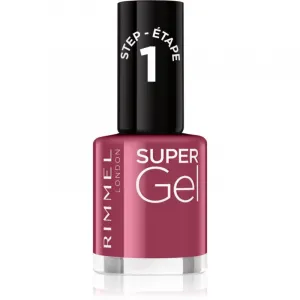 Rimmel Super Gel gélový lak na nechty bez použitia UV/LED lampy odtieň 030 Wild Gal 12 ml