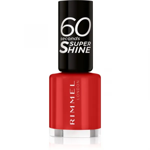Rimmel 60 Seconds Super Shine lak na nechty odtieň 430 Coralicious 8 ml