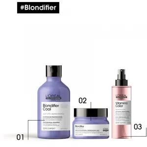 L’Oréal Professionnel Serie Expert Blondifier regeneračná a obnovujúca maska pre blond a melírované vlasy 250 ml