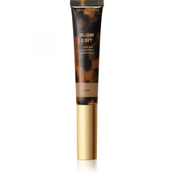 Revolution PRO Glow Edit tekutý bronzer odtieň Light 15 ml