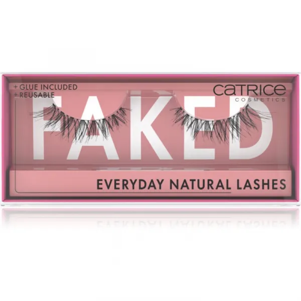 Catrice Faked umelé mihalnice s lepidlom Everyday Natural 2 ks