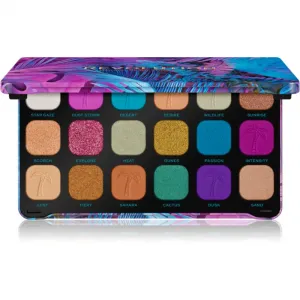 Makeup Revolution Forever Flawless paletka očných tieňov odtieň Desert Desire 18 x 1.1 g