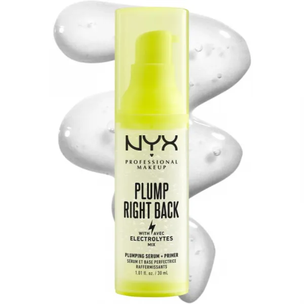 NYX Professional Makeup Plump Right Back Plump Serum And Primer dlhotrvajúca podkladová báza 30 ml