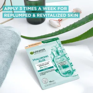 Garnier Skin Naturals Hyaluronic Aloe hydratačná plátienková maska 28 g