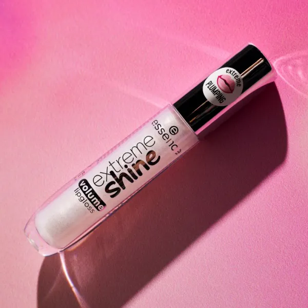 Essence Extreme Shine lesk na pery pre väčší objem odtieň 101 Milky Way 5 ml