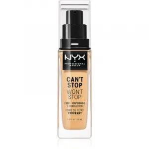 NYX Professional Makeup tekutý make-up - Can't Stop Won't Stop Full Coverage Foundation - Buff