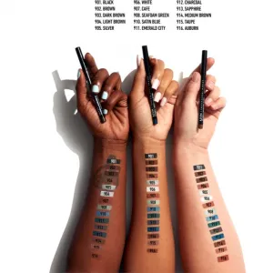 NYX Professional Makeup Eye and Eyebrow Pencil precízna ceruzka na oči odtieň Dark Brown 1.2 g