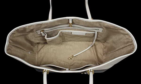 Michael Kors Travel Tote WHT/Navy