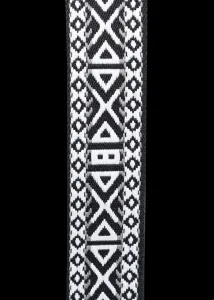 NovaKabelka.sk Látkový prídavný  popruh ornamento nero