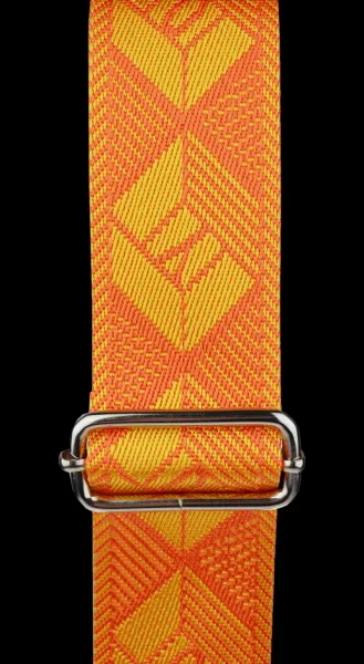 NovaKabelka.sk Látkový prídavný popruh geometrico arancio