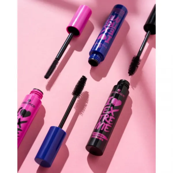 Essence I LOVE EXTREME vodeodolná riasenka pre objem 12 ml