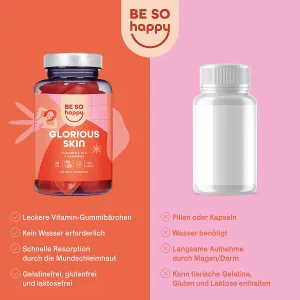 [NOVINKA] Glorious Skin Gummies - gumové cukríky pre nádhernú pleť: 3-balenie
