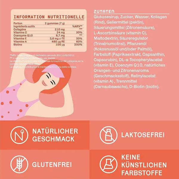 [NOVINKA] Glorious Skin Gummies - gumové cukríky pre nádhernú pleť: 3-balenie