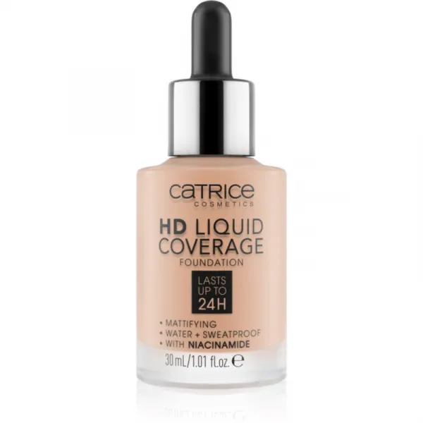 Catrice HD Liquid Coverage make-up odtieň 020 Rose Beige 30 ml