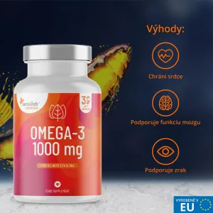 Essentials Omega-3 vysoká dávka 1000 mg – 90 kapsúl