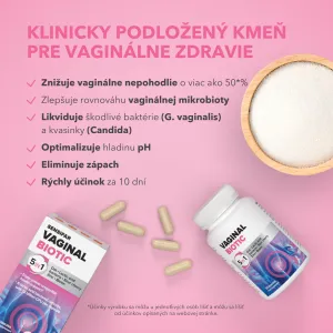 Vaginal Biotic - účinné probiotikum pre ženy