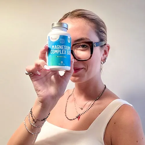 Essentials Magnézium Komplex 500 vysoká dávka – Vegan, 90 kapsúl