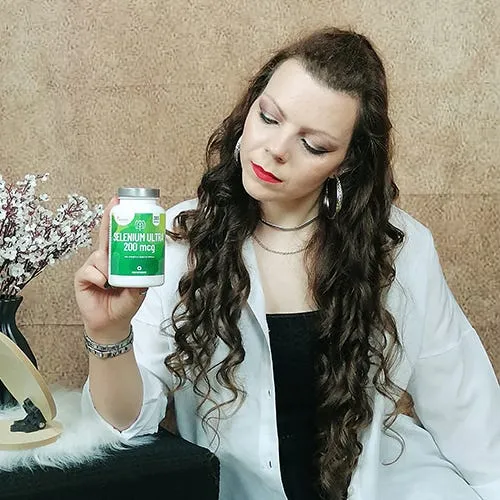Essentials Selén Ultra vysoká dávka 200 mcg – Vegan, 730 kapsúl, rodinné balenie