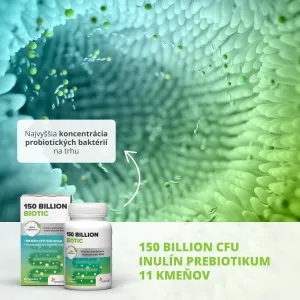 150 Billion Biotic - najvyššia koncentrácia pre zdravie čriev
