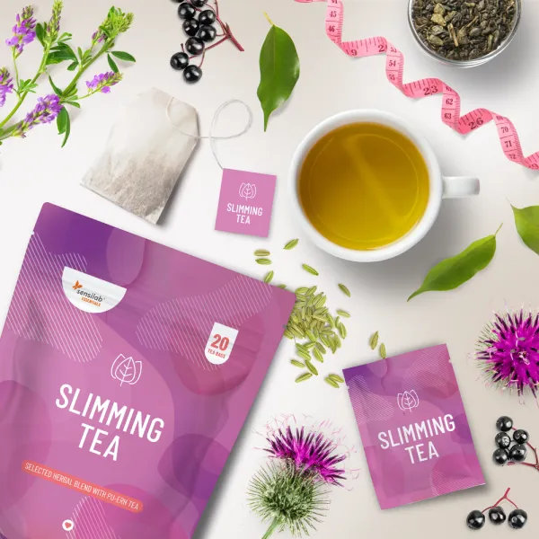 Essentials Slimming Tea – 40 čajových vrecúšok