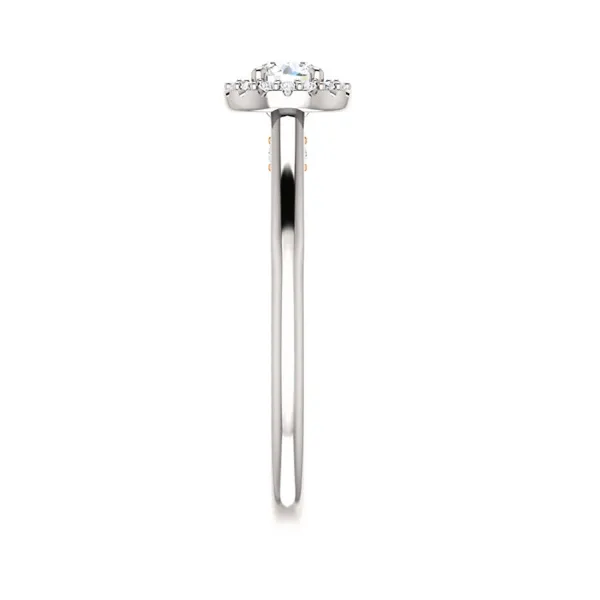 Blink-Blink Luxusný diamantový prsteň z bieleho a ružového zlata 0.35 ct1870BrDZS