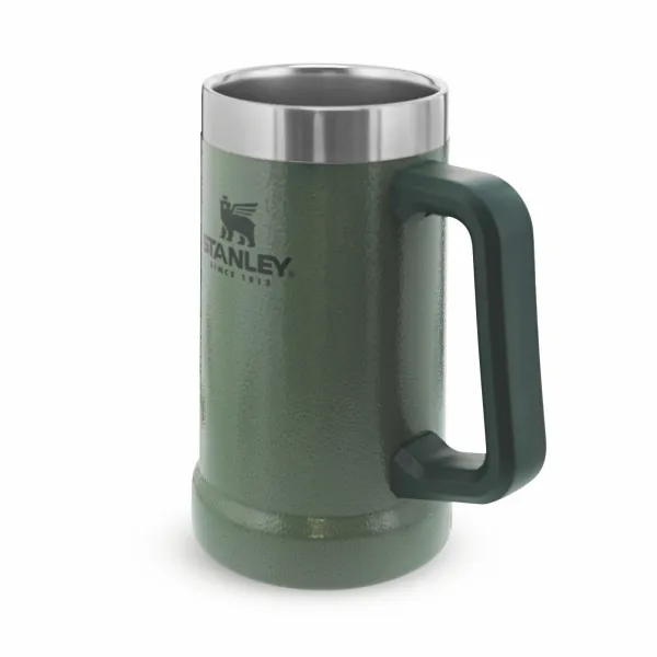 Stanley Big Grip Beer Stein Matte Black Pebble 700 ml Pohár
