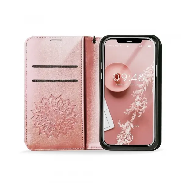 Mezzo púzdro, Xiaomi Redmi Note 10 / 10S, vzor 2, rosegold