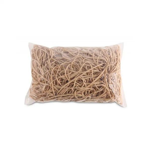 Gumičky Office Products 130mm 1kg prírodná farba