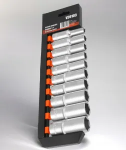 VERKE Sada dlhých nadstavcov 1/2" 10-24 mm 10kusov