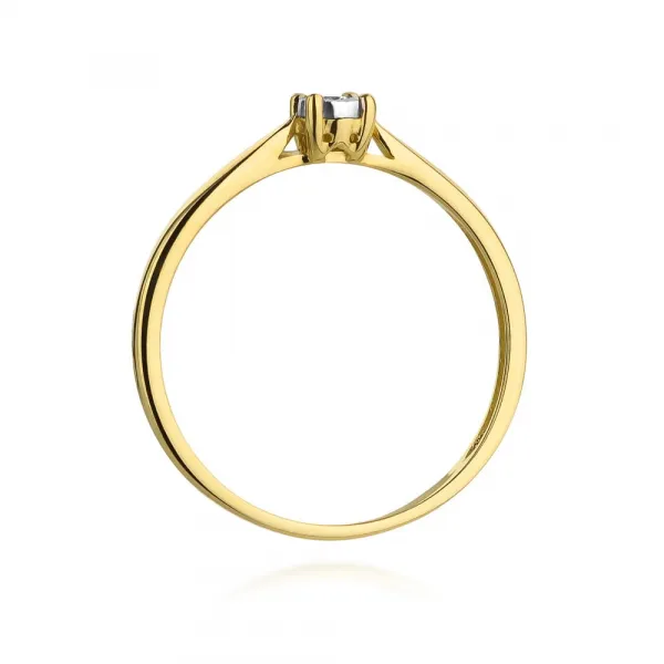 Blink-Blink Zásnubný prsteň s diamantom 0.03 ct1194ZDB