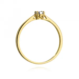 Blink-Blink Zásnubný prsteň s diamantom 0.03 ct1194ZDB