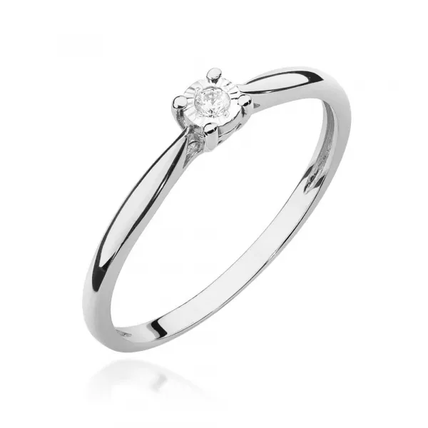 Blink-Blink Zásnubný prsteň s diamantom 0.03 ct1194ZDB