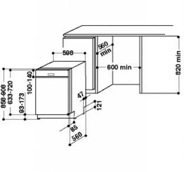 Whirlpool WBC 3C26 X