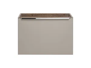 Comad Závesná skrinka Santa Fe s doskou 60 cm taupe/dub santa fe vintage