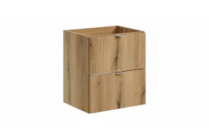 Comad Kúpeľňová zostava Nova Oak so skrinkami a umývadlami 120 cm dubový