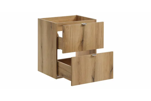Comad Kúpeľňová zostava Nova Oak so skrinkami a umývadlami 120 cm dubový