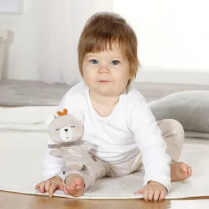 BABY FEHN fehnNATUR Crinkle Teddy plyšová hračka s hrkálkou 1 ks