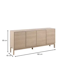 Actona Komoda Linley dub bardolino
