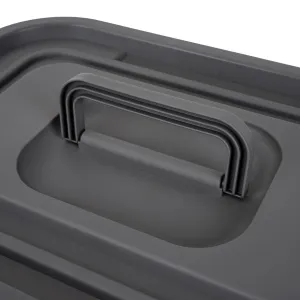 4Home Skladací silikónový úložný box s vekom Storage