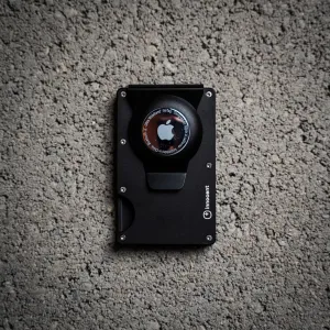 Innocent Smart AirTag Clip Wallet - VICE Black