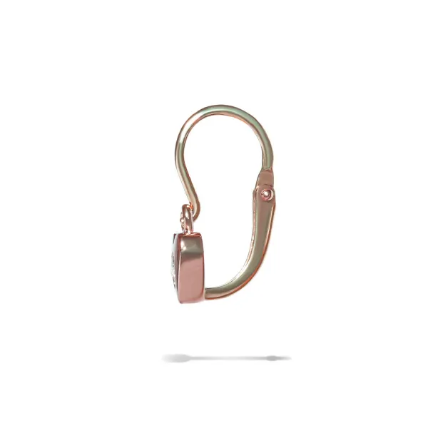 Blink-Blink Dievčenské náušnice s diamantom v tvare srdca 0.07 ct3527RDG