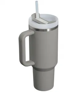 Stanley Quencher H2.O FlowState™ Tumbler tumbler z nehrdzavejúcej ocele s rúrkou veľký Black 1180 ml
